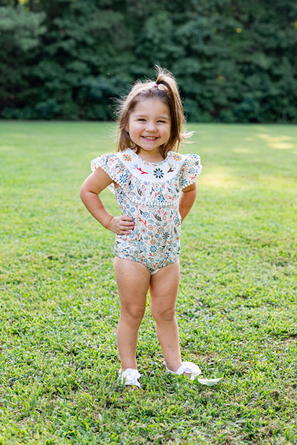 Paisley Romper