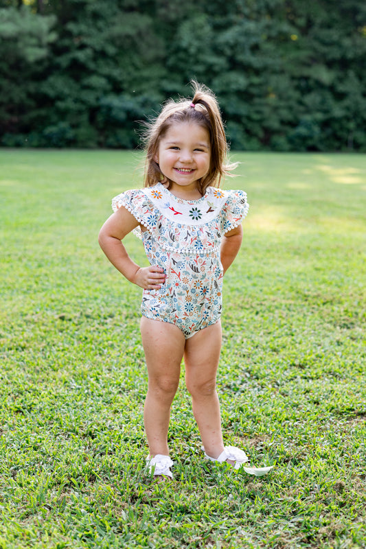 Paisley Romper